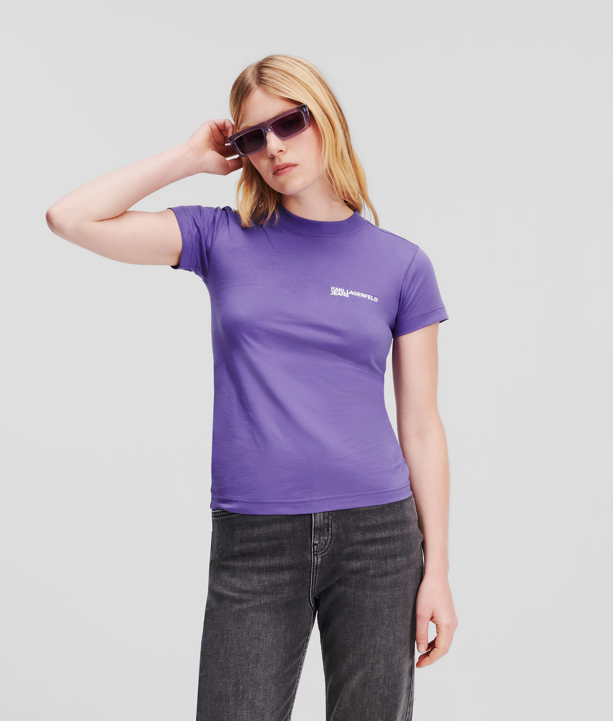 (image for) User-Centric KLJ Logo Slim-Fit T-Shirt